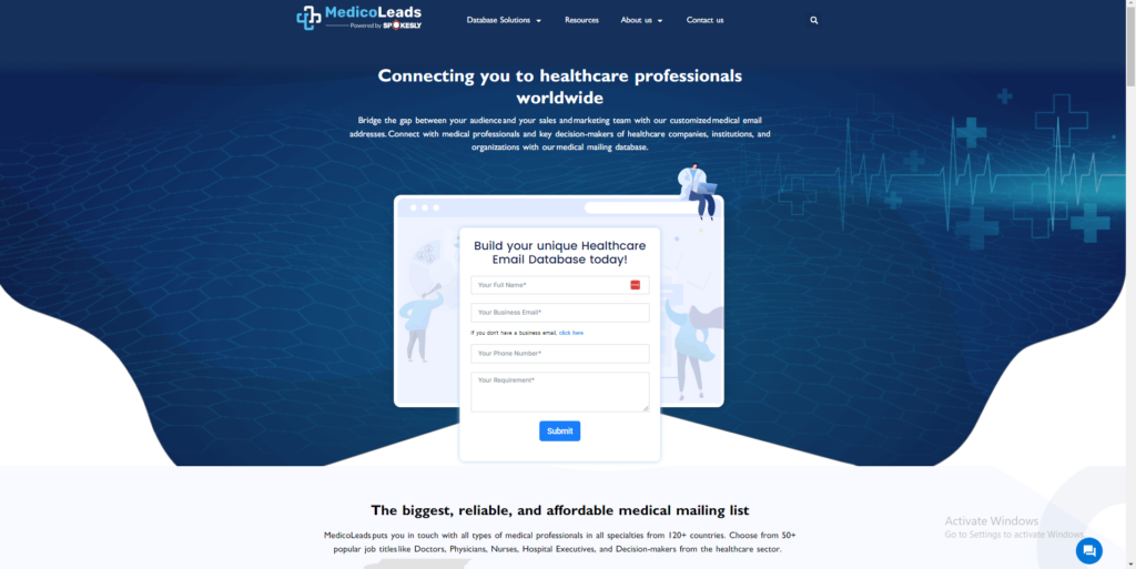 Utilize Healthcare Data Providers