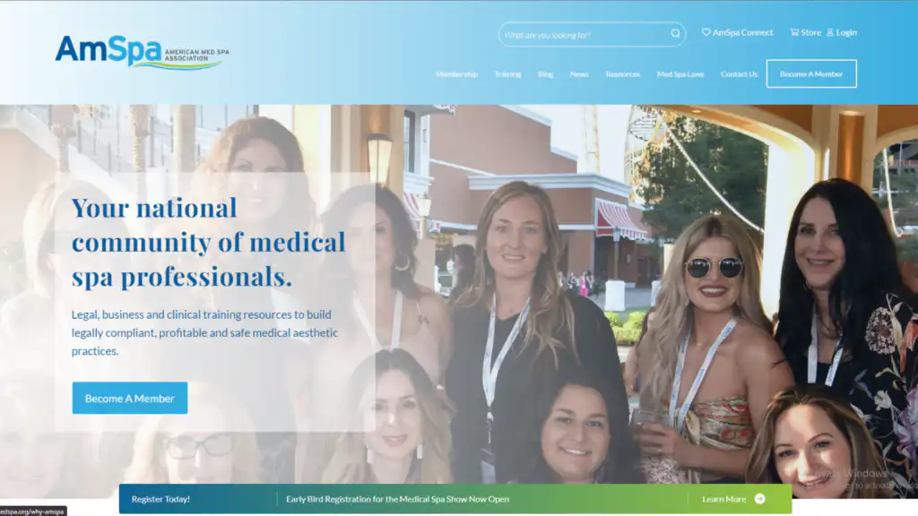 Join Med Spa Associations and Networks