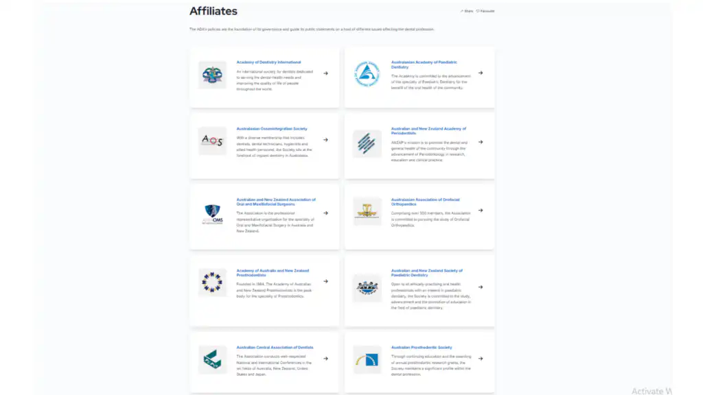 Professional Associations