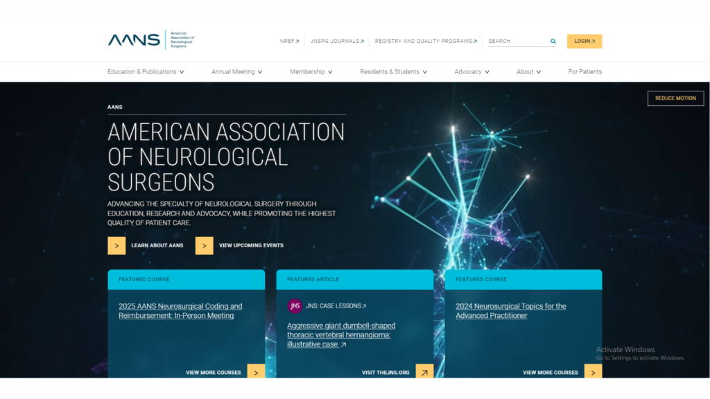 Professional Associations and Medical Societies