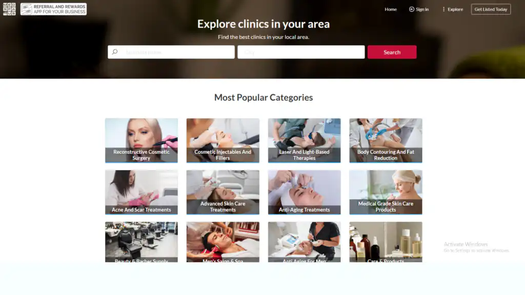 Search Industry-Specific Directories