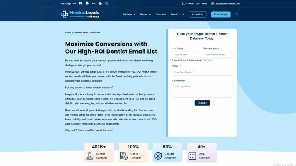 Specialized Healthcare Data Providers