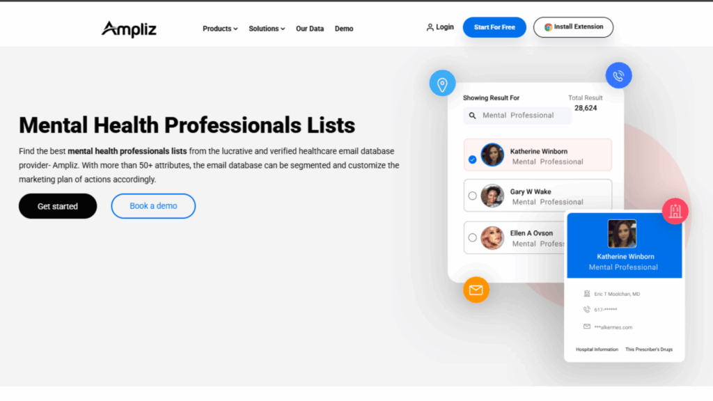 Ampliz – Streamlined Data for Smarter Outreach 