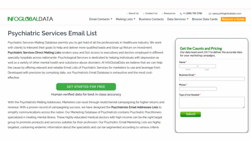 InfoGlobalData – Extensive Coverage