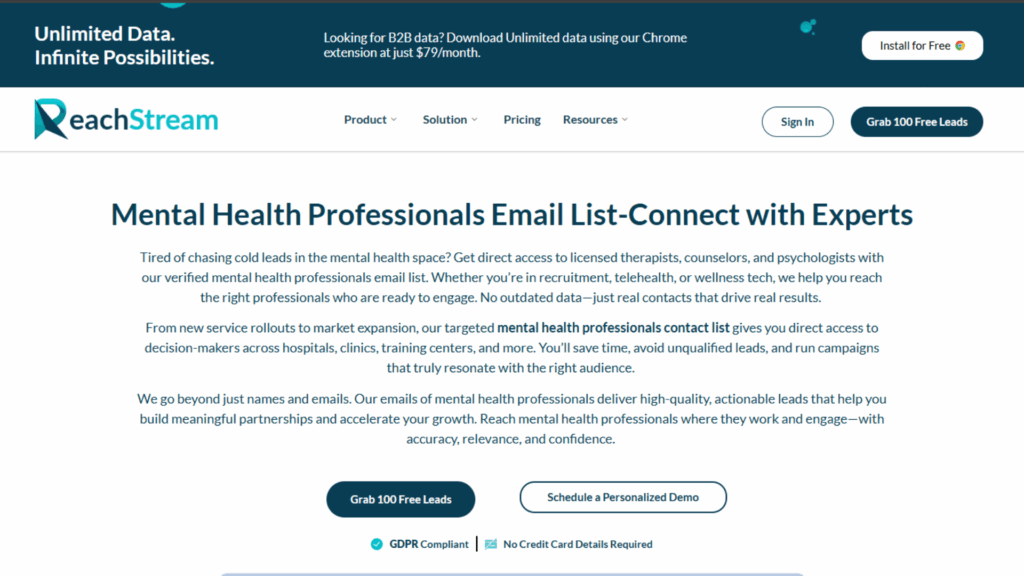 ReachStream – Tailored Data Solutions