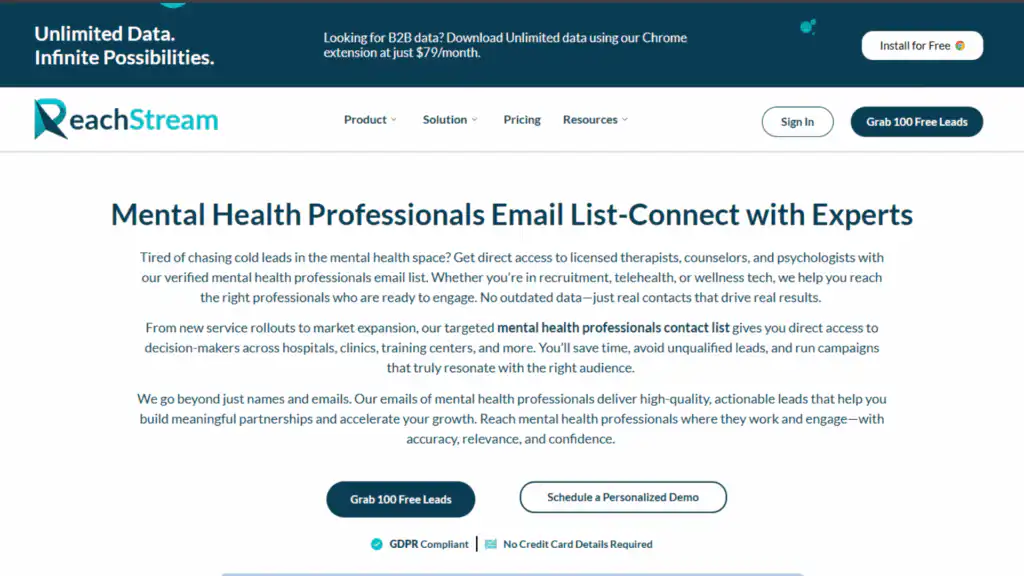 ReachStream – Tailored Data Solutions