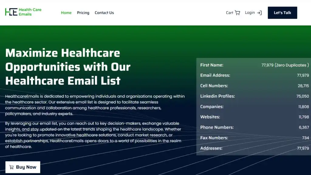 HealthcareEmails.com