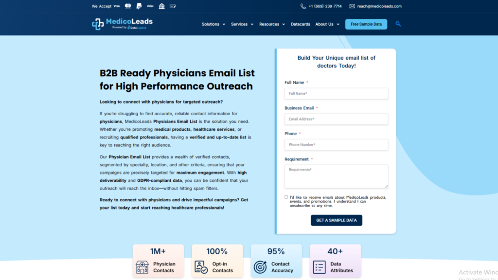 #1 MedicoLeads — Best Overall