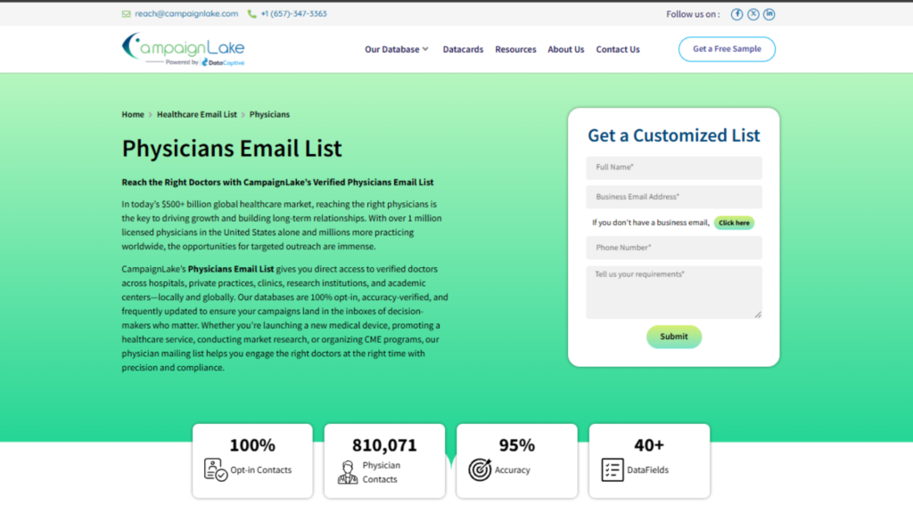 #3 CampaignLake — Best for Specialty Targeting