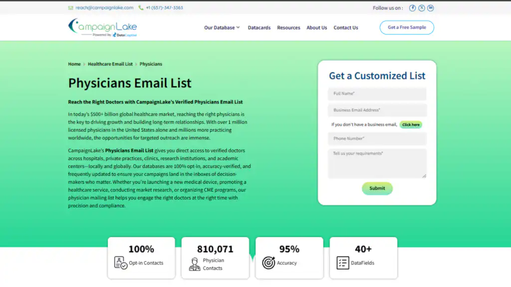 #3 CampaignLake — Best for Specialty Targeting