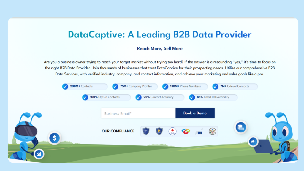 DataCaptive Homepage