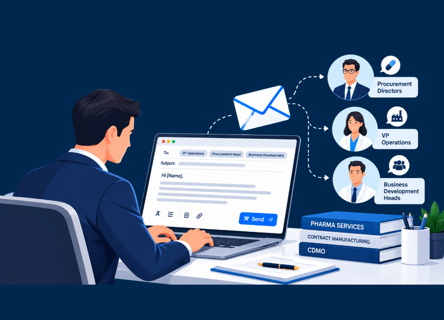 How to Write a First Contact Email to Pharma Services Decision-Makers