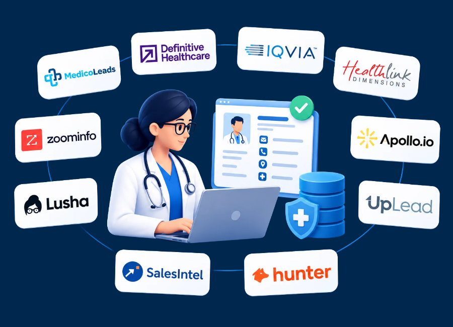 10 Best RocketReach Alternatives for Verified Healthcare Contacts