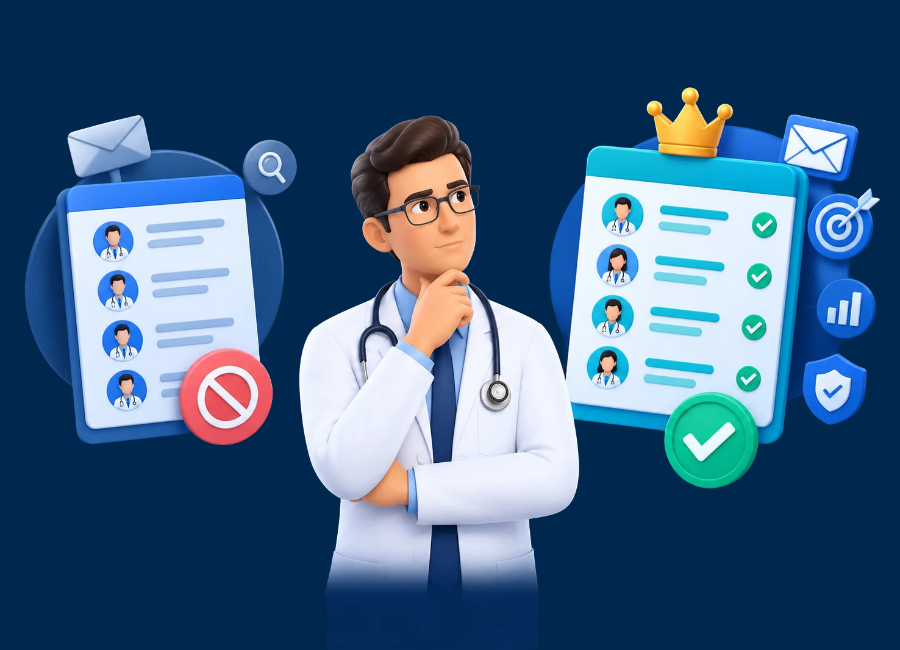 Doctors Mailing List_ Free vs. Paid, and What the Difference Means