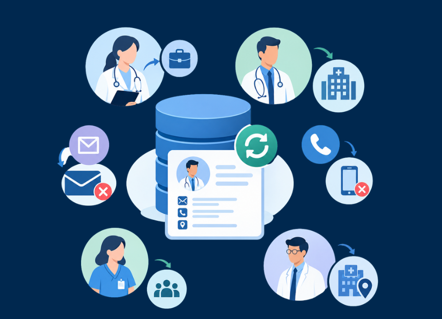 Understanding Healthcare Contact Data Changes