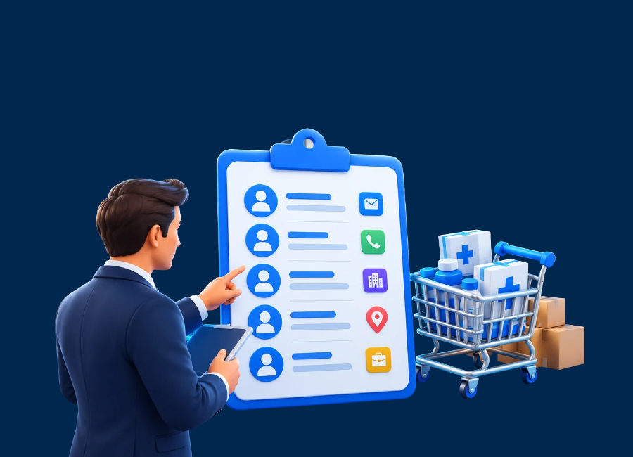 What Contact Fields Come With a Hospital Procurement Email List_